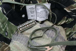 Vietnam Tiger Stripe Jungle Hat Rip-Stop Made In USA