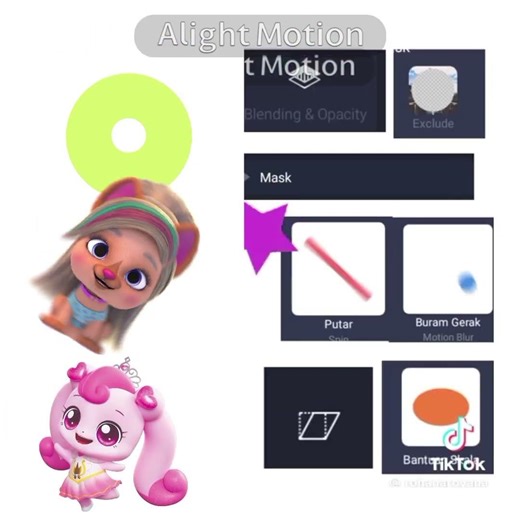 Alight motion tutorial for @Arctic_loves_thessy! ❄️🩵 || ibs: tt