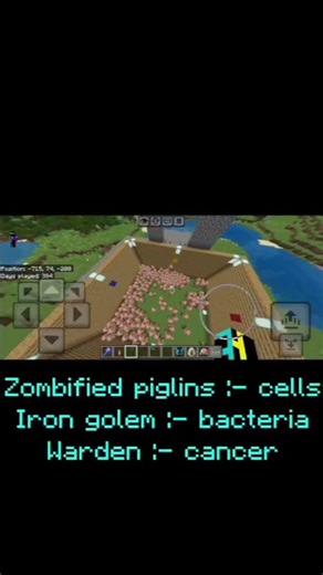 Biology Cell in Minecraft