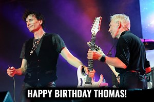 88K views · 5.2K reactions | Happy Birthday to Austrian guitar tech extraordinaire, scooter navigator, bringer of laughter, first guy up last guy to go to sleep, always constant, creative, engaged, problem solver, and guy that is loved by everyone that knows him, and one of my dearest friends, the incomparable Thomas Nordegg. You da bestest my brother. | Steve Vai | Facebook