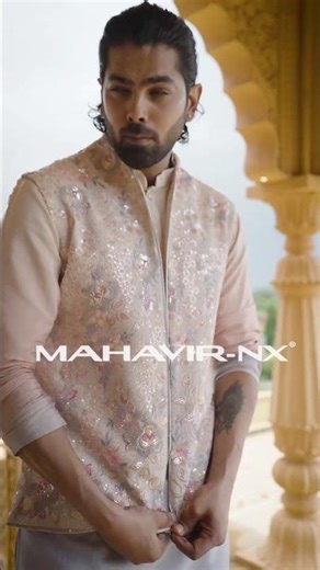 Men’s Jacket Kurta Collection | Designer Ethnic Wear – Mahavir NX
