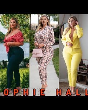 Curvy Model Sophie Hall Facts, Birth, Followers, Networth, Etc