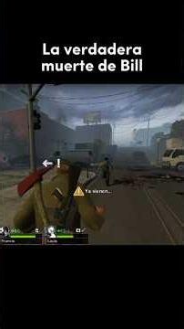 La muerte de Bill en Left 4 Dead 2 #shorts #fyp #foryou #zombies #left4dead2