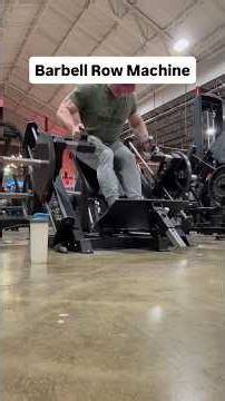 Watson Barbell Row Machine