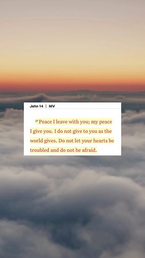 YouVersion Bible App on Instagram: "John 14: 27"