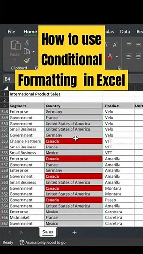 MS Excel - How to use Conditional Formatting based on text [Need 2Know] #excel