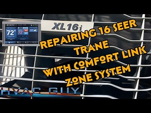 Charging Trane XL16i With Comfort Link Zone System