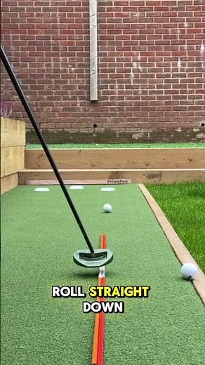 How to perform the perfectly straight putt? 🤯