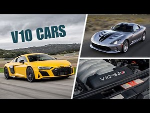The Greatest V10 Cars Ever Built