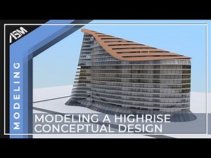 Highrise Conceptual Design in ARCHICAD