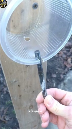 How to Install an Outdoor Electrical Outlet ⚡🔌 | Weatherproof Socket #shorts