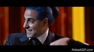Caesar Flickerman Laugh - The Hunger Games on Make a GIF