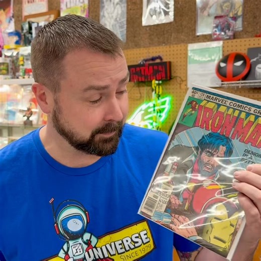 A little drinky drinky poo! A classic Iron Man story they didn't have the nerve to fully flesh out in the movies. #ironman #marvelcomics | Comic Universe