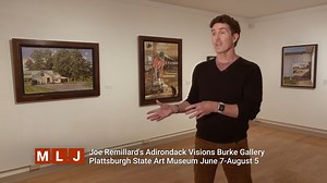 We meet a college professor and painter from Georgia who grew up here in the North Country and whose beautiful oil paintings showcase his love of life on the farm and his roots in the Adirondacks. Joe Remillard's Adirondack Visions runs through August 5th at the Burke Gallery at the Plattsburgh State Art Museum. The Burke Gallery is open Tuesday-Sunday 1:00-4:00PM. | Mountain Lake PBS