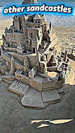 👉 😱 You Won’t Believe These Sandcastles Exist! Watch Till The End 🔥 #shorts#viral #cooked