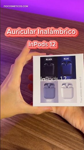 Auricular Inalámbrico InPods 12 💥 Con Micrófono Integrado 💰65.000 gs c/u ✅ PROMO 2x110.000 gs 🇵🇾
