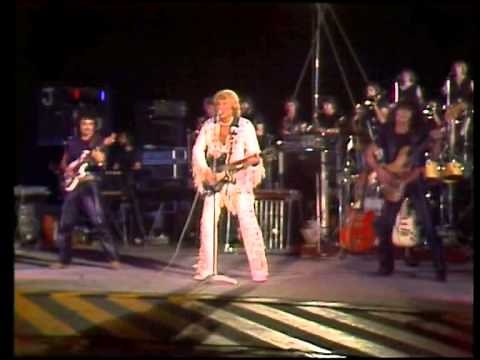 TF1 live Johnny Hallyday porte avion Foch Brest 1979