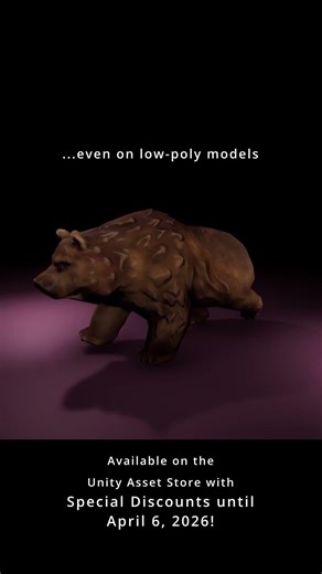 #Shorts XFur Studio™ 4: Physics Simulation #gamedev #indiedev #unity3d #assets #assetstore