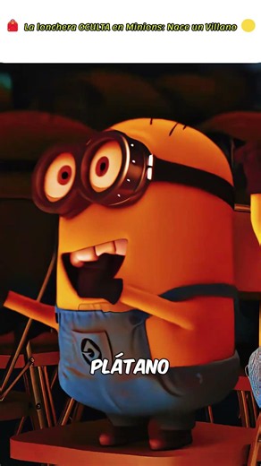 🍌🎒 La lonchera OCULTA en Minions: Nace un Villano 🔍🟡