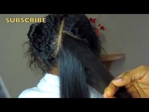 How to Straighten Naturally Curly Hair on Kids w/No Chemicals