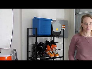 Pop-It 4-Tier Collapsible and Adjustable Storage Rack on QVC