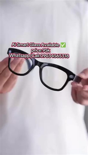 📦🔥 NEW ARRIVAL – SPY EYEGLASS WITH AI FEATURES 🔥📦. SMART EYES GLASSES 👓 With CAMERA 📷 ✅ Hidden HD Camera – Record videos, take pictures, and capture audio without anyone knowing. 🎥 Perfect for documenting real-life situations like police brutality, harassment, or any shady activity — safely and discreetly. ✅ Built-in ChatGPT AI – Talk to your glasses, get answers, make notes, or create content instantly. ✅ Real-Time AI Translation – Communicate in any language, with live translations thro