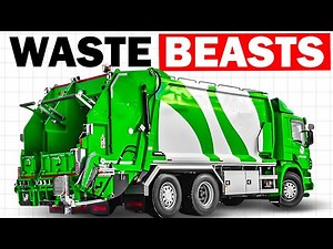 What REALLY Happens Inside The World’s BIGGEST Garbage Truck