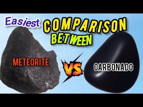 How to Compare Meteorites and Black Diamonds at Home