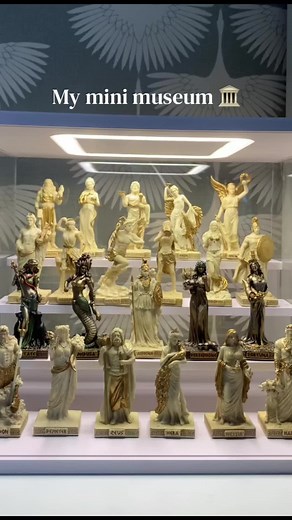 Explore My Mini Museum of Greek Gods and Statues