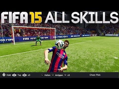FIFA 15 ALL SKILLS TUTORIAL | HD