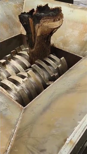 Wood Shredder for Recycling | Powerful Industrial Shredder Machine in Action