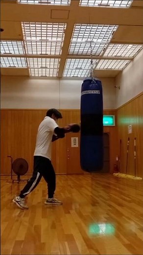 ボクシング練習58⛄#斉藤由貴