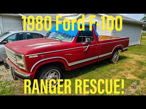 1980 Ford F-100 Ranger Project Rescue! Sitting For 13 Years