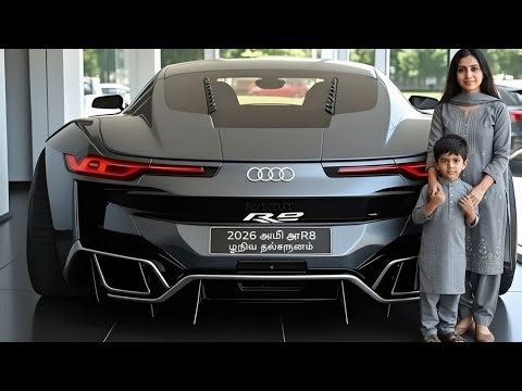 2026 Audi R8 Grey Color | Ultimate Supercar Look & Performance 🔥