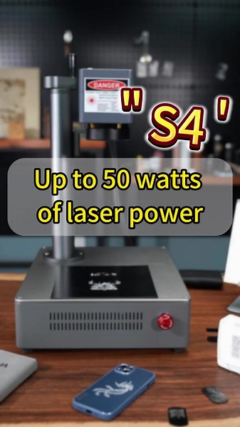S4 Fiber Optic Marking Machine for Engraving