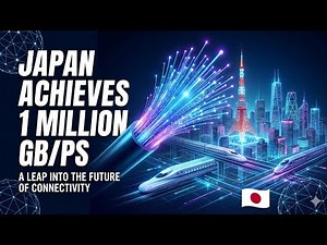 Japan Just Hit 1 Million GB/s Internet Speed — A New World Record!