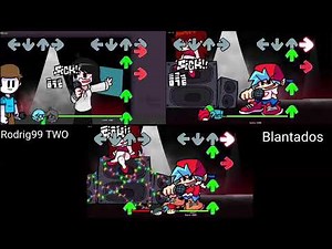 Rodrig99 Two - Blantados - NeirOnX (FNF ANIMAL BUT DIFFERENT CHARACTERS SING IT 🎤)
