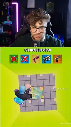 Which PISTOL reaches the Bottom? 😲 Fortnite Floor Dropper!