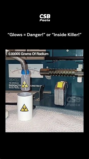 Radium: The Element That Destroyed From Inside 🤯☢️