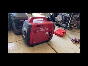 Honda EU2000i, EU2200i, EU1000i, & EU3000i Carburetor Replacement