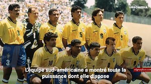 823K views · 9.4K reactions | L'Afrique du Sud dansait devant le Brésil. Les Sud-Américains étaient les récents champions du monde et l'équipe africaine leur manquait de respect. Dans la foule et sur le terrain, c'était la fête, mais c'est quand la bête est blessée qu'elle devient la plus dangereuse. Et c'est ainsi que, grâce à Rivaldo et Bebeto, les verts et or ont surpris le monde entier avec une seconde mi-temps impressionnante. | Cracks du sport | Facebook