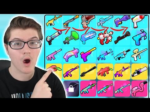 every time i get tagged i SWITCH GUNS... | Roblox BIG Paintball!