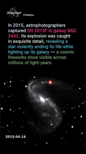 💥 SN 2015F: A Stellar Explosion Lighting Up Galaxy NGC 2442