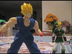 Dragon Ball Z Stop Motion Animation
