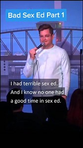 I had terrible Sex Ed Part 1.#kissing #stories #jokes #standupcomedy #comedy #standup #education #badsexed #sex #sexed do Alex Falcone t o v i b n nh c original sound c a Alex Falcone | Bobbi Harris | Facebook