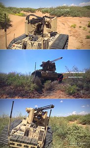 Scorpion RS2 .50cal Crows Might Look Small, But This Mini Tank is Actually a Robotic Terminator