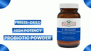 Watch Lactobacillus Paracasei Probiotic Powder 400 Billion cfu's on Amazon Live