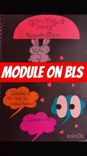 ♥️♥️“CPR/BLS module for bsc nursing 3rd sem notes #nursing#bls #nursingstudent#theory#nursingnotes