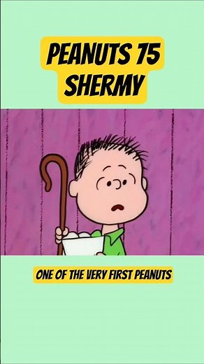 Do you know Shermy? #Peanuts #CartoonHistory #CharlieBrown