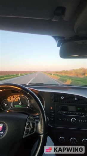 Saab 9-3 Aero Griffin at Sunset - Turbo Power Meets Golden Light #automobile #fast #oldschool
